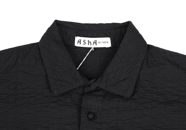 Issey Miyake ASHA BY MDS Sashiko Cotton Jacket Black Size M