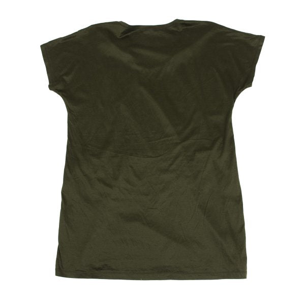ISSEY MIYAKE Lyocell Cotton Paneled T-Shirt Green Size 3