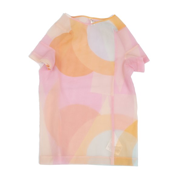COMME des GARCONS Geometric Bumpy Sheer T-Shirt Multi Size M