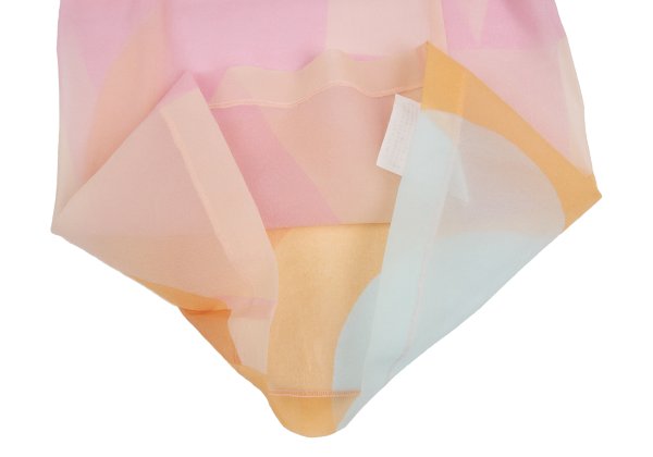 COMME des GARCONS Geometric Bumpy Sheer T-Shirt Multi Size M