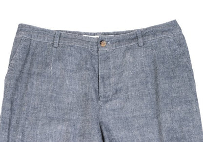Mademoiselle NON NON Rayon Blend Pants Navy Size 42LL