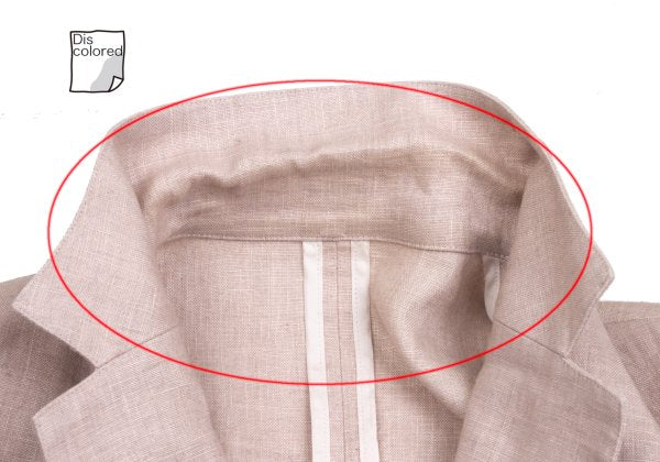 Mademoiselle NON NON Linen 3B Jacket Pink Size 40L
