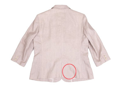 Mademoiselle NON NON Linen 3B Jacket Pink Size 40L