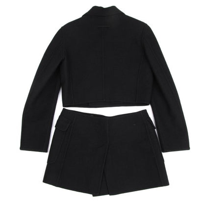 Jean Paul GAULTIER FEMME Wool Blend Coat Black Size 40