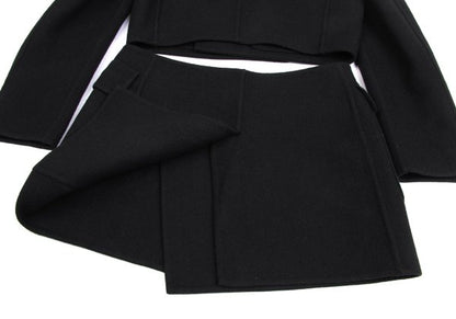 Jean Paul GAULTIER FEMME Wool Blend Coat Black Size 40
