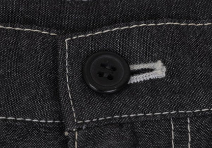 COMME des GARCONS HOMME DEUX Black Wool Stitch Pants Size M