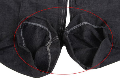 COMME des GARCONS HOMME DEUX Black Wool Stitch Pants Size M