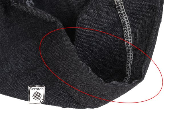 COMME des GARCONS HOMME DEUX Black Wool Stitch Pants Size M