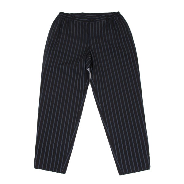 COMME des GARCONS HOMME DEUX Poly Stripe Pants Black Size L