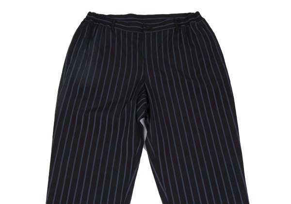 COMME des GARCONS HOMME DEUX Poly Stripe Pants Black Size L