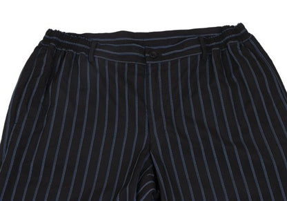 COMME des GARCONS HOMME DEUX Poly Stripe Pants Black Size L