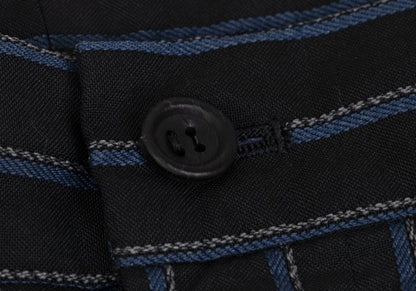 COMME des GARCONS HOMME DEUX Poly Stripe Pants Black Size L