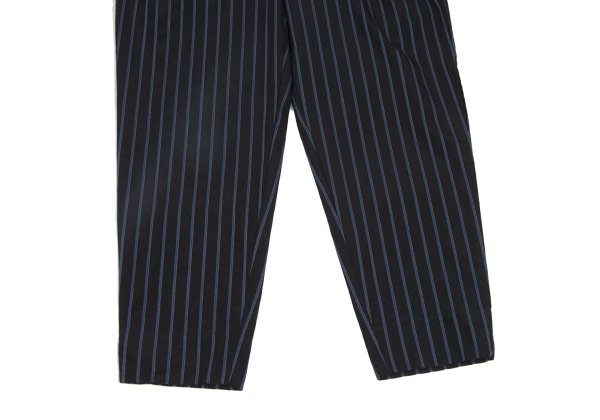 COMME des GARCONS HOMME DEUX Poly Stripe Pants Black Size L