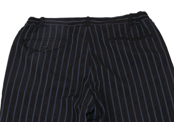 COMME des GARCONS HOMME DEUX Poly Stripe Pants Black Size L