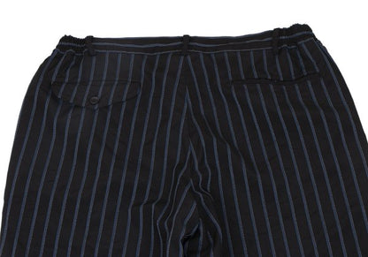 COMME des GARCONS HOMME DEUX Poly Stripe Pants Black Size L