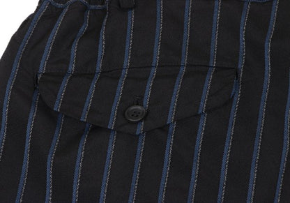 COMME des GARCONS HOMME DEUX Poly Stripe Pants Black Size L