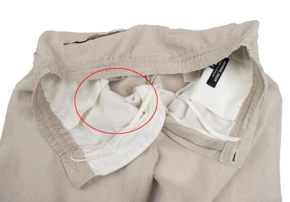 COMME des GARCONS HOMME DEUX Beige Tapered Pants Size M
