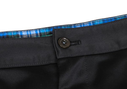 COMME des GARCONS HOMME Poly Center Pleat Pants Black Size M