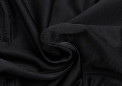 COMME des GARCONS HOMME Poly Center Pleat Pants Black Size M