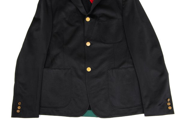 COMME des GARCONS HOMME Metal Button Jacket Black Size L