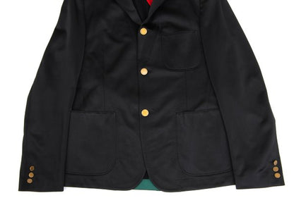 COMME des GARCONS HOMME Metal Button Jacket Black Size L