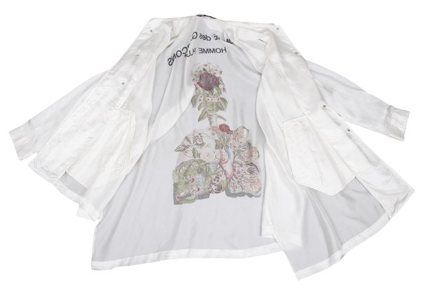 COMME des GARCONS HOMME PLUS Coat Off-White Size M