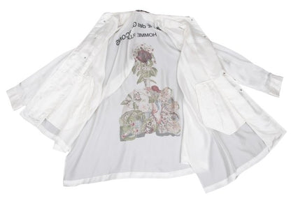 COMME des GARCONS HOMME PLUS Coat Off-White Size M