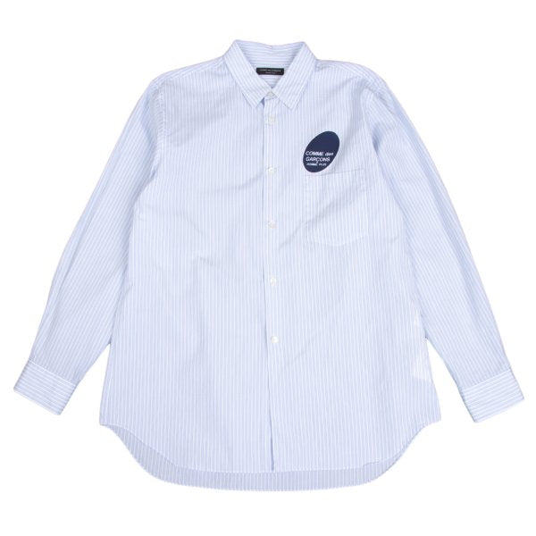 COMME des GARCONS HOMME PLUS Pigment Oval Shirt Blue Size L