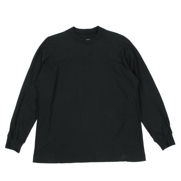 HOMME PLISSE ISSEY MIYAKE Black Cotton Sleeve T-Shirt Size 2