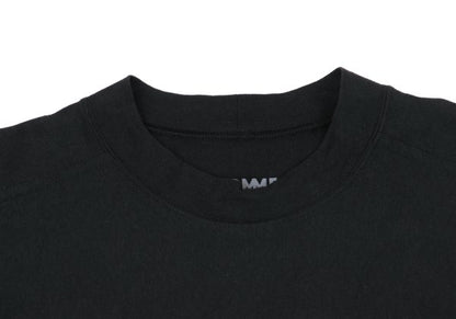 HOMME PLISSE ISSEY MIYAKE Black Cotton Sleeve T-Shirt Size 2