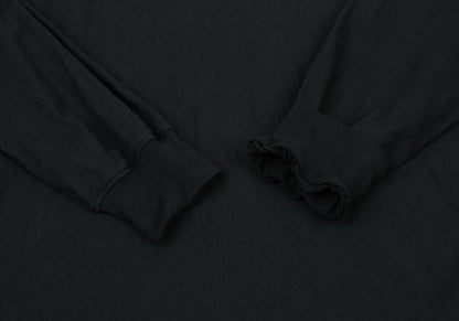 HOMME PLISSE ISSEY MIYAKE Black Cotton Sleeve T-Shirt Size 2