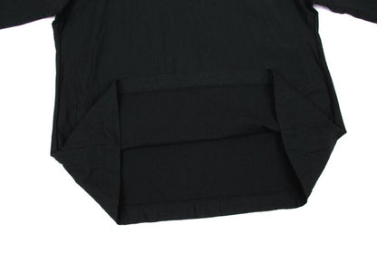 HOMME PLISSE ISSEY MIYAKE Black Cotton Sleeve T-Shirt Size 2