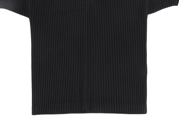 HOMME PLISSE ISSEY MIYAKE Skipper Short Shirt Black Size 2