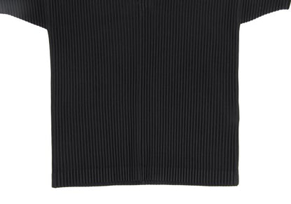 HOMME PLISSE ISSEY MIYAKE Skipper Short Shirt Black Size 2