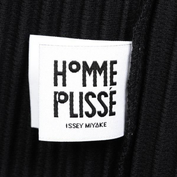 HOMME PLISSE ISSEY MIYAKE Skipper Short Shirt Black Size 2