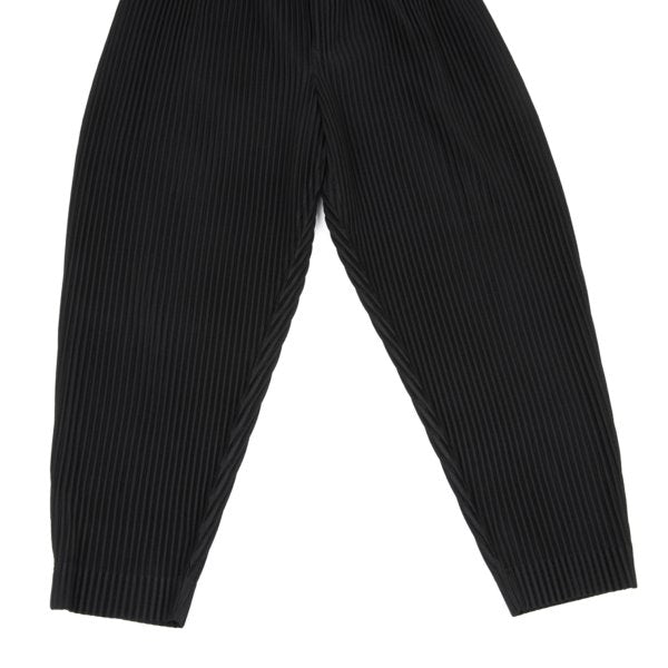 HOMME PLISSE ISSEY MIYAKE Pleated Pants Black Size 1