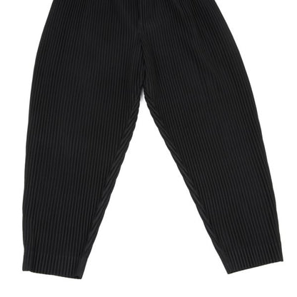 HOMME PLISSE ISSEY MIYAKE Pleated Pants Black Size 1