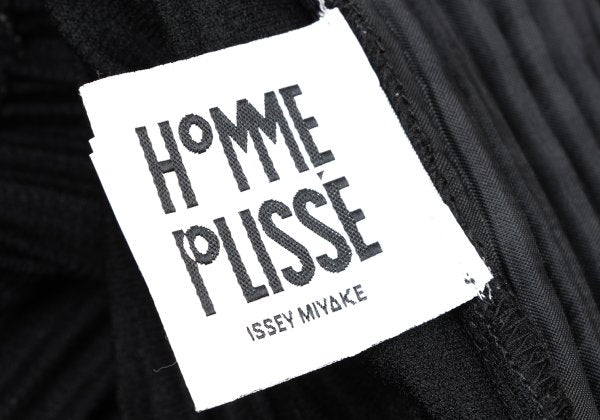 HOMME PLISSE ISSEY MIYAKE Pleated Pants Black Size 1