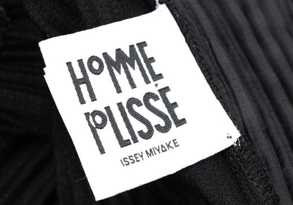 HOMME PLISSE ISSEY MIYAKE Pleated Pants Black Size 1