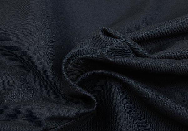 COMME des GARCONS HOMME Poly Rayon Creased Pants Navy Size M