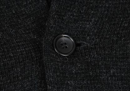 Y's for men Wool Knit Jacket Charcoal Size 3