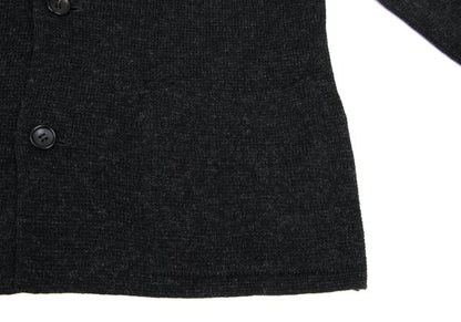 Y's for men Wool Knit Jacket Charcoal Size 3