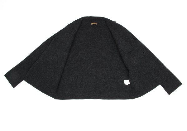 Y's for men Wool Knit Jacket Charcoal Size 3