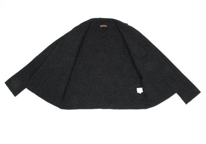 Y's for men Wool Knit Jacket Charcoal Size 3
