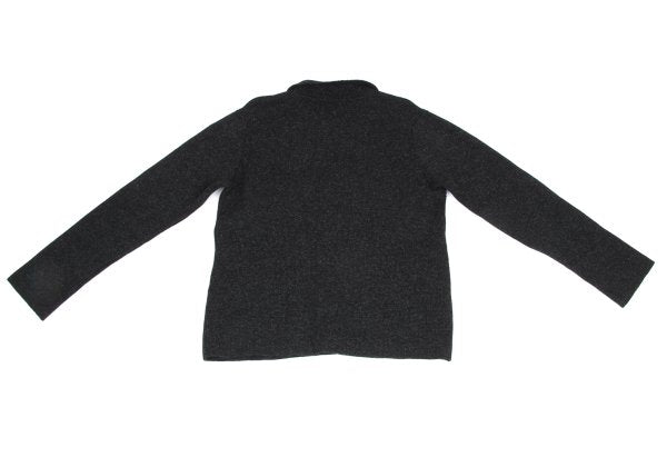 Y's for men Wool Knit Jacket Charcoal Size 3