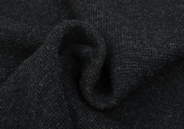 Y's for men Wool Knit Jacket Charcoal Size 3