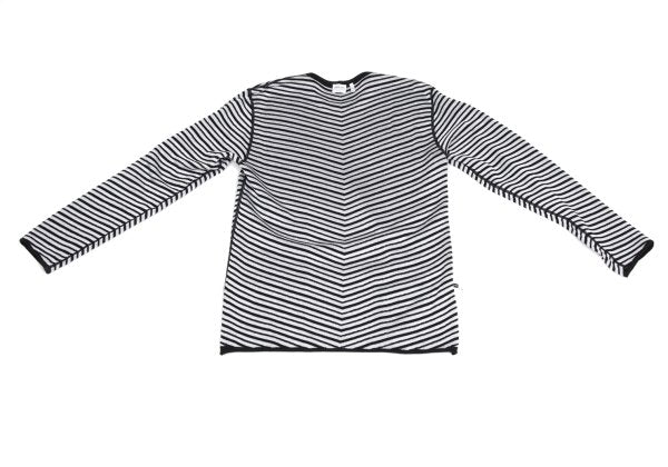 ARMANI COLLEZIONI Cotton Rayon Bias Knit Black Size 50