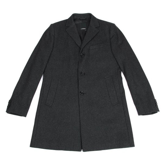 J.LINDEBERG Wool-Nylon Chester Coat Gray Size 50