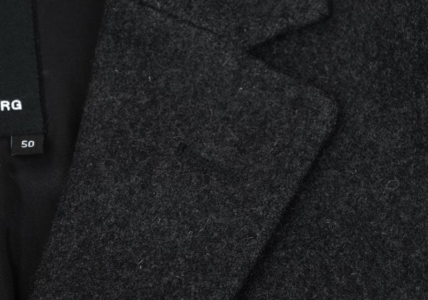 J.LINDEBERG Wool-Nylon Chester Coat Gray Size 50