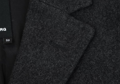 J.LINDEBERG Wool-Nylon Chester Coat Gray Size 50